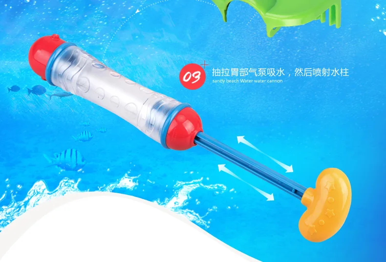 Детская многофункциональная водная лопатка для дноуглубительных работ, грабли, детская игрушка с водой, пушка воды пляжа