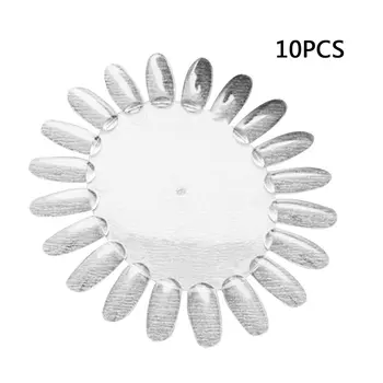 

Plastic 10 wheels/set Round Acrylic Plastic Nail Art Tips Palette Practice Polish Displaying Practice Chart False Nail Design