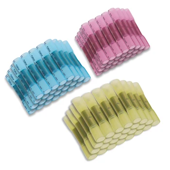 

10/20/50PCS Heat Shrink Butt Terminals Electrical Wire Connectors Insulated AWG 22-10 Cable Crimping Terminals Connector