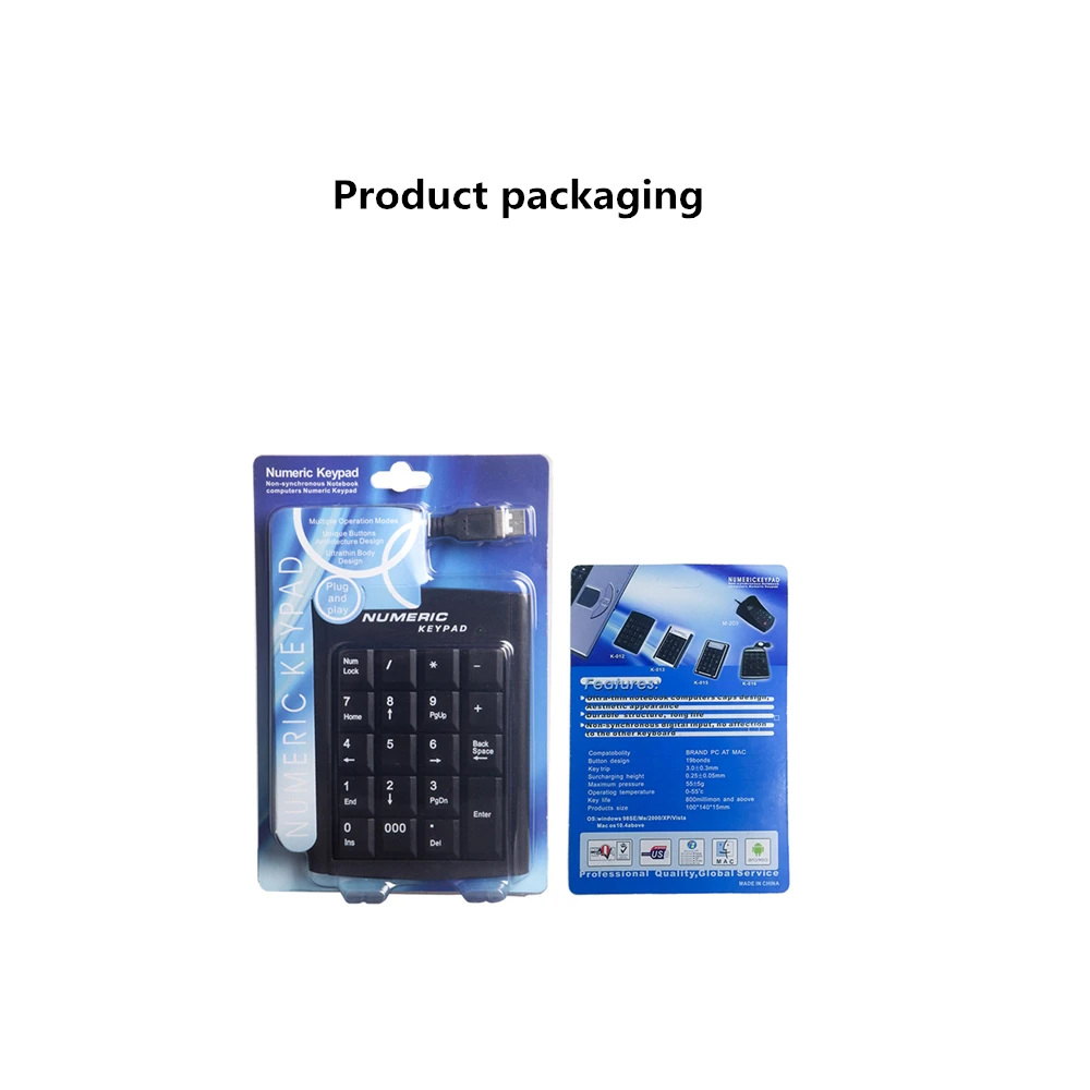 USB Numeric Keypad Financial Bank Stocks Securities Keyboard Notebook Dedicated Numeric Keyboard