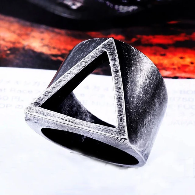 Retro Mens Rings 316L Stainless Steel For Male Boyfriend Biker Jewelry Golden Blue CZ Crystal Stones Skull Eagle Ring 2021 New Custom Color