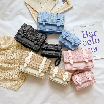 

Kids Mini Purses and Handbags 2020 Autumn Winter Woolen Crossbody Bags for Women Small Coin Wallet Girls Party Purse Gift