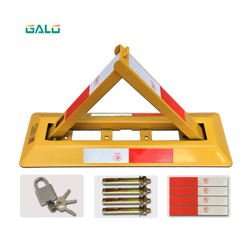 Simple and economical parking lock Car auto position lock close device parking place stop