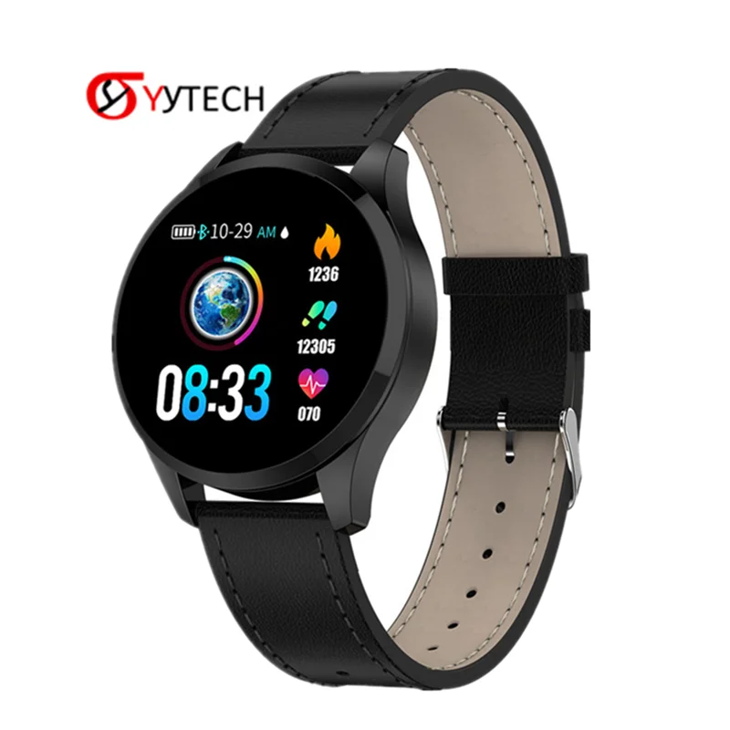 SYYTECH Q9 Смарт-часы фитнес-трекер Универсальный циферблат мониторинг сердечного ритма водонепроницаемый спортивный шагомер Smartbracelet телефон