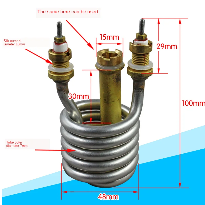 do aquecimento tubo pequeno da mola 02