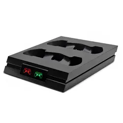 Новый-для PS4 контроллер зарядное устройство геймпад зарядная док-станция для sony Playstation 4/PS4/PS4 Slim/PS4 Pro с светодиодный inic