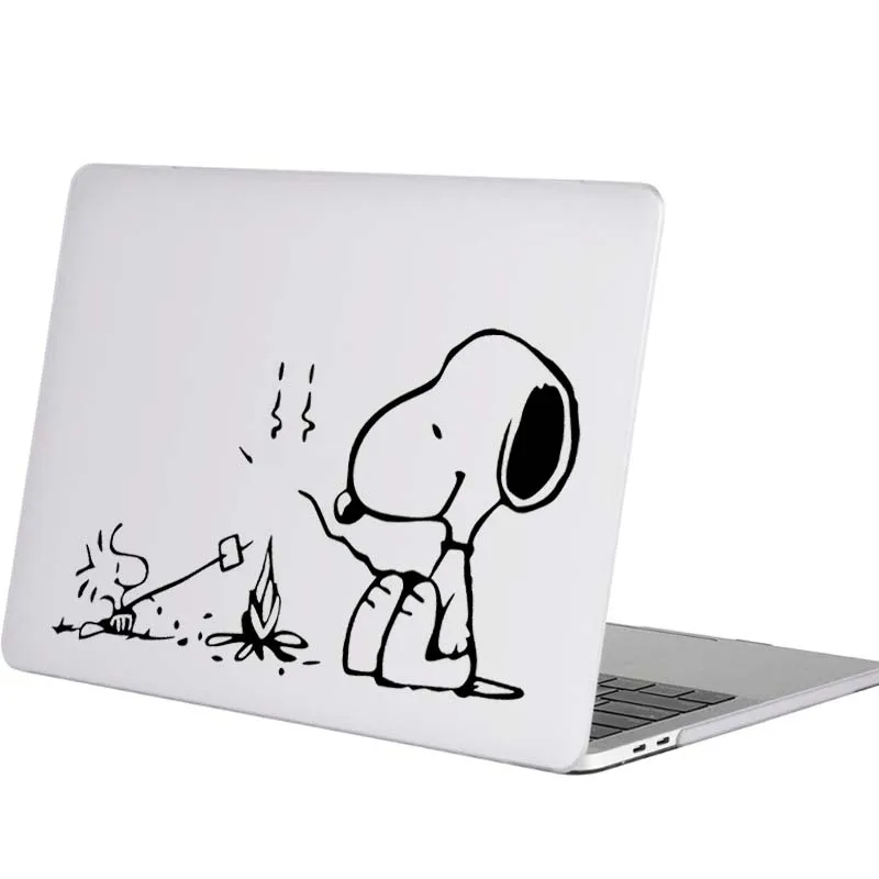 Наклейка для ноутбука Campfire Dog для Apple Macbook, наклейка Pro Air retina, 11, 12, 13, 15 дюймов, Виниловая наклейка для Mac Surface Book, кожи, ноутбука