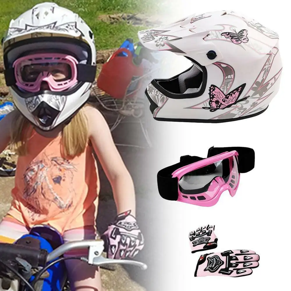 Motorcycle DOT Youth Full face Helmet 