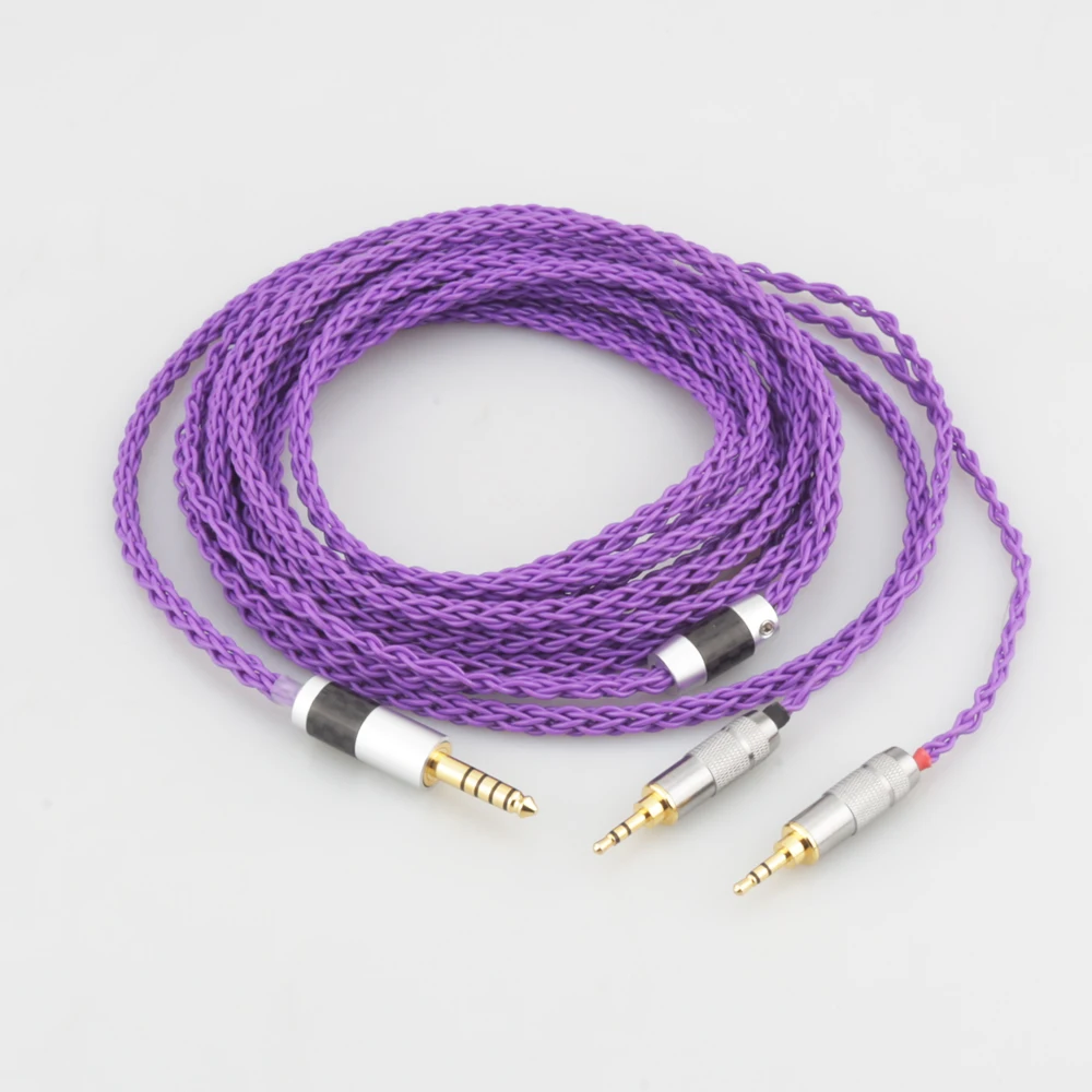 4 4mm Balanced Male to Dual 2 5mm Plug Compatible with Hifiman HE400S HE 400I HE 400i for WM1A NW WM1Z Headphone amp