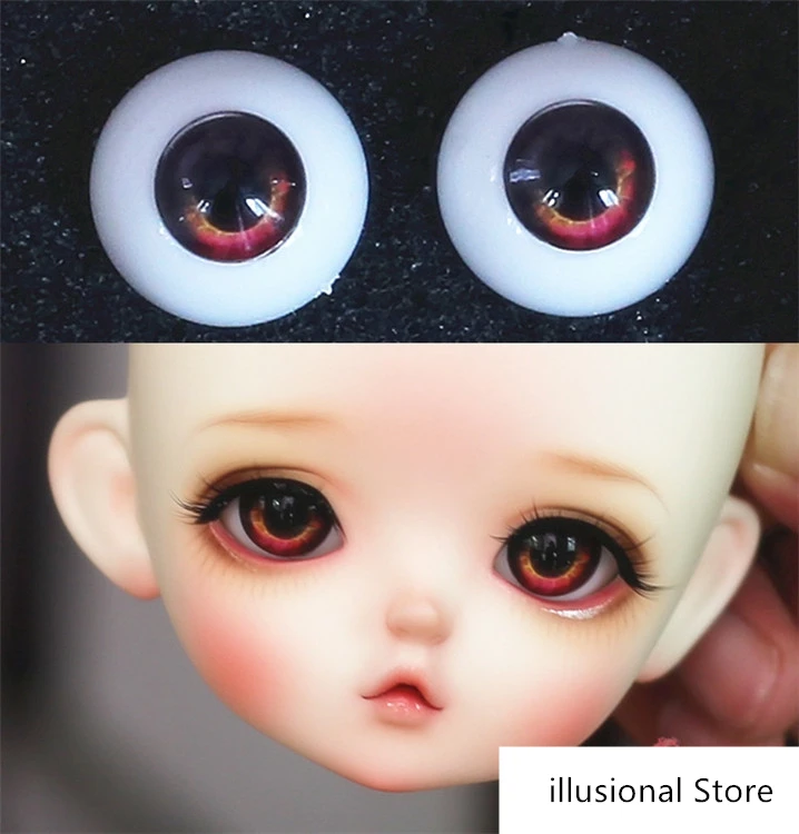 BJD SD кукла постепенная акриловая глаз 12mm14mm16mm18mm глаза для кукол BJD куклы игрушки sd глазное яблоко