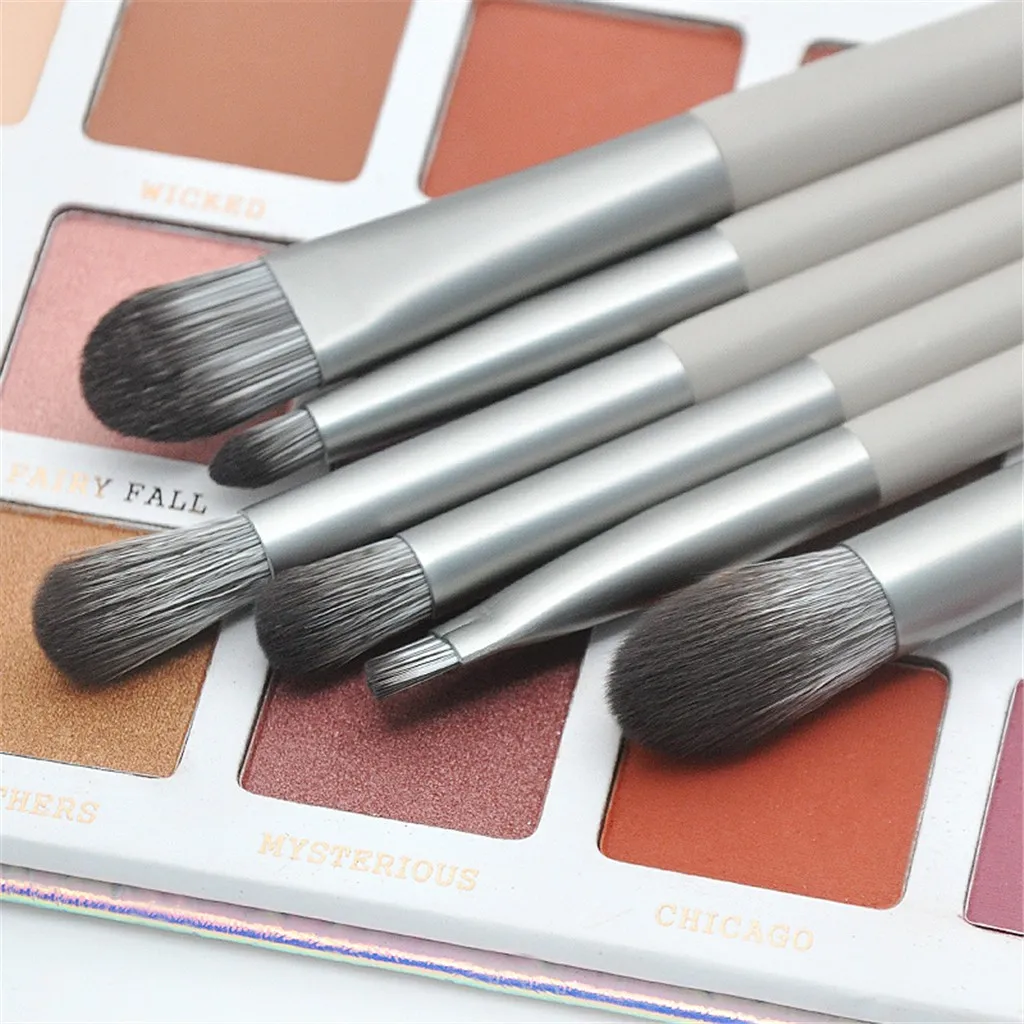 Ashion кисти деревянная основа Косметическая Кисть для макияжа, бровей, набор, украшенное мозаикой из драгоценных камней, 12 шт. конический набор деревянных макияжных кисти наборы сет