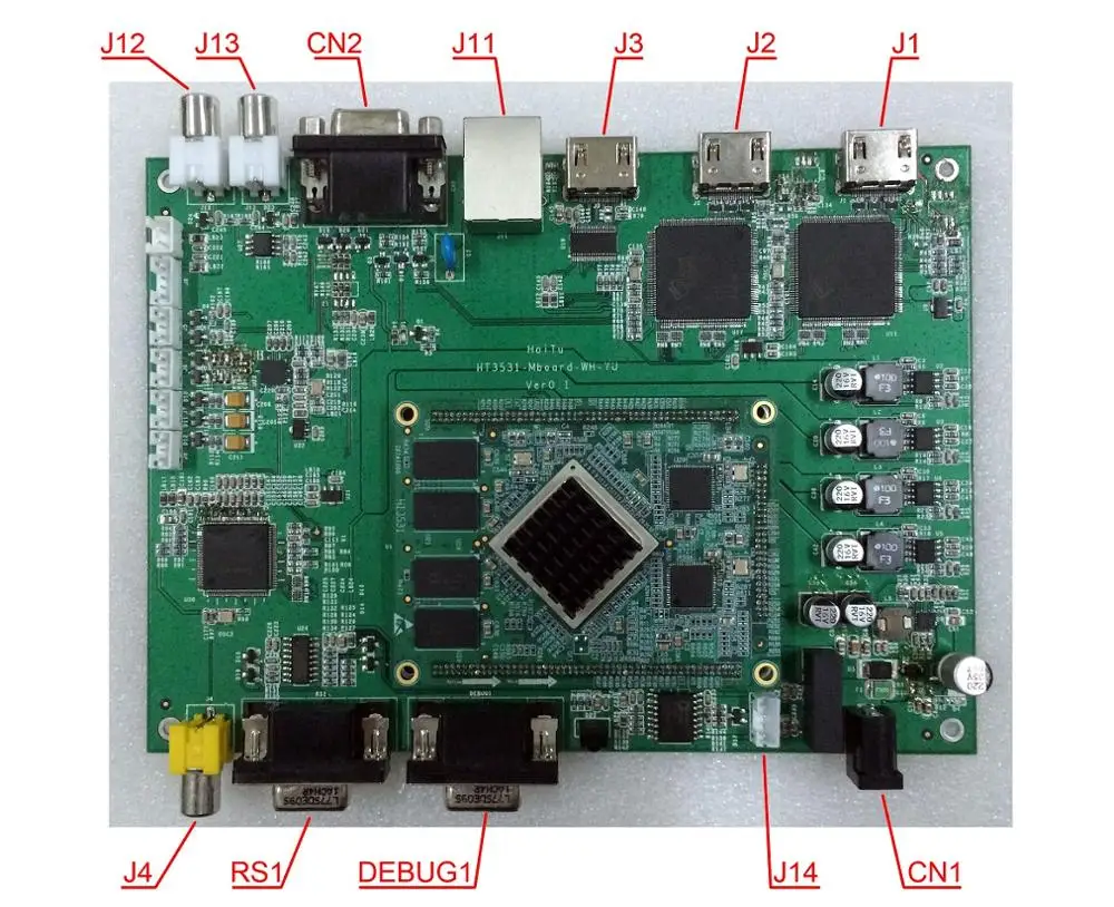 Для Hi3531 hi3531 hdmi* 2 кодирующая плата hi3531 макетная плата