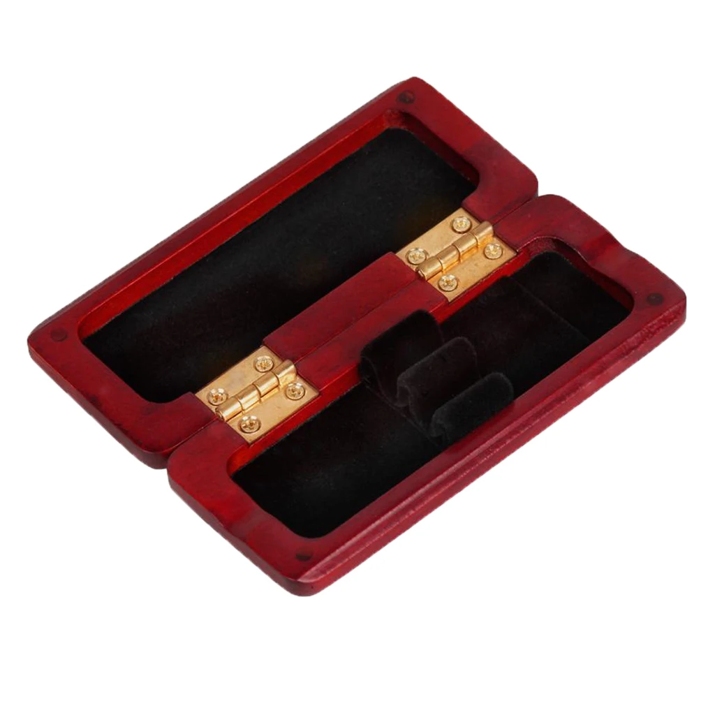 

Solid Wood Oboe Reed Case Box Holder for 2pcs Reeds Woodwind Instrument Parts