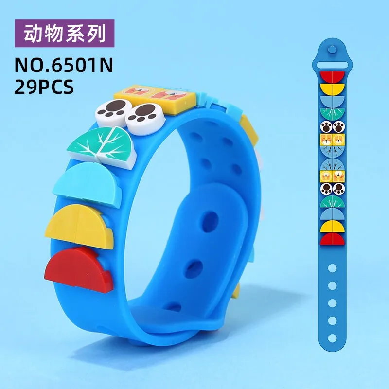

Small Building Block Bracelet Children Toys Watch Series Boys Girls