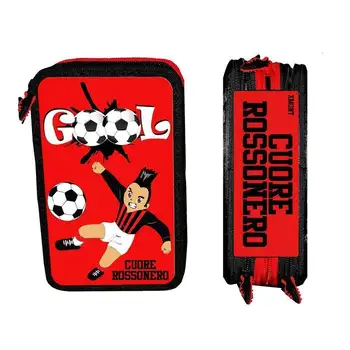 

PORTAPASTELLI ASTUCCIO PER LA SCUOLA COMPLETO PENNE PENNARELLI DEL MILAN