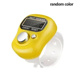 Finger Counter,Sewing Tools Accessory ,LCD Electronic Stitch Marker,Manual Thumb Counter,Sewing Knitting Ring Neutral Plastic 1