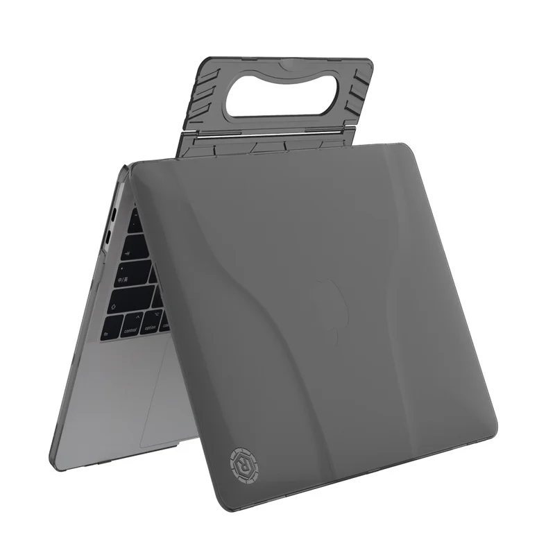 Матовый Жесткий чехол для MacBook Pro 13 A1706 A1708 A1989 ударопрочный Macbook с ручкой и