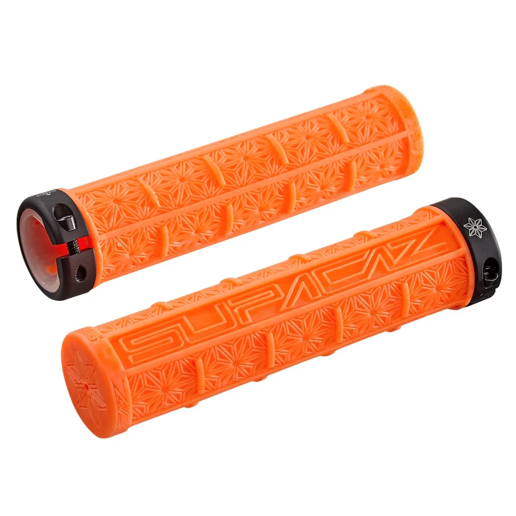 Supacaz 135 силиконовые накладки для горного велосипеда набор внедорожных замков амортизация комплект рулей для велосипеда MTB Аксессуары 1 пара - Цвет: orange
