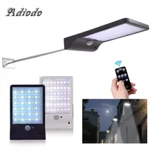 Солнечный светильник Настенный светильник Водонепроницаемый 36/48/54 светодиодов на солнечных батареях Солнечный светильник для сада на открытом воздухе светильник Инж