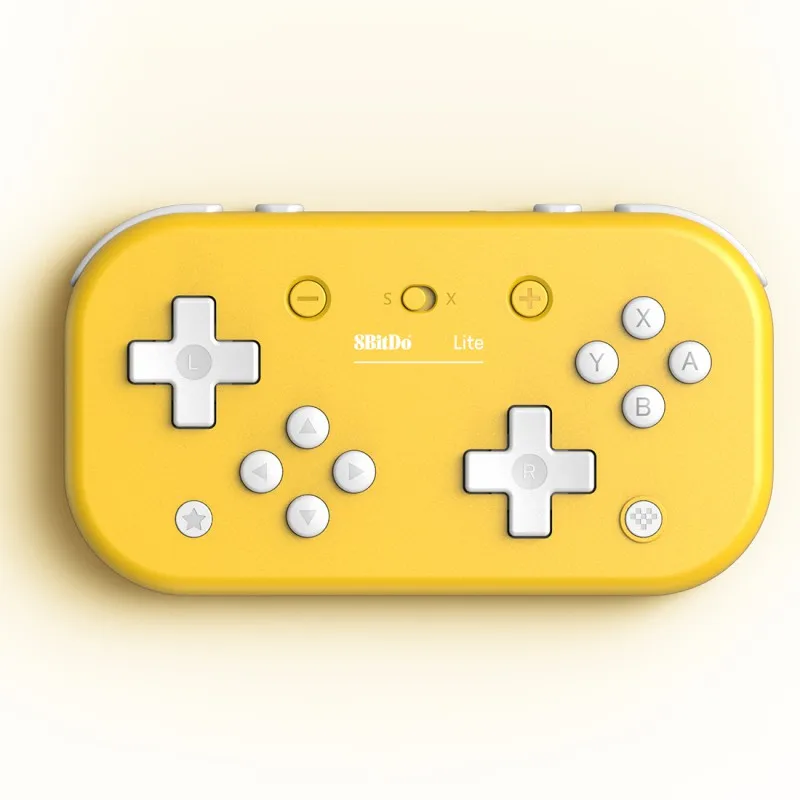 Высокий 8BitDo Lite Bluetooth геймпад для nintendo Switch Lite nintendo Switch Windows Yellow Turquoise Edition