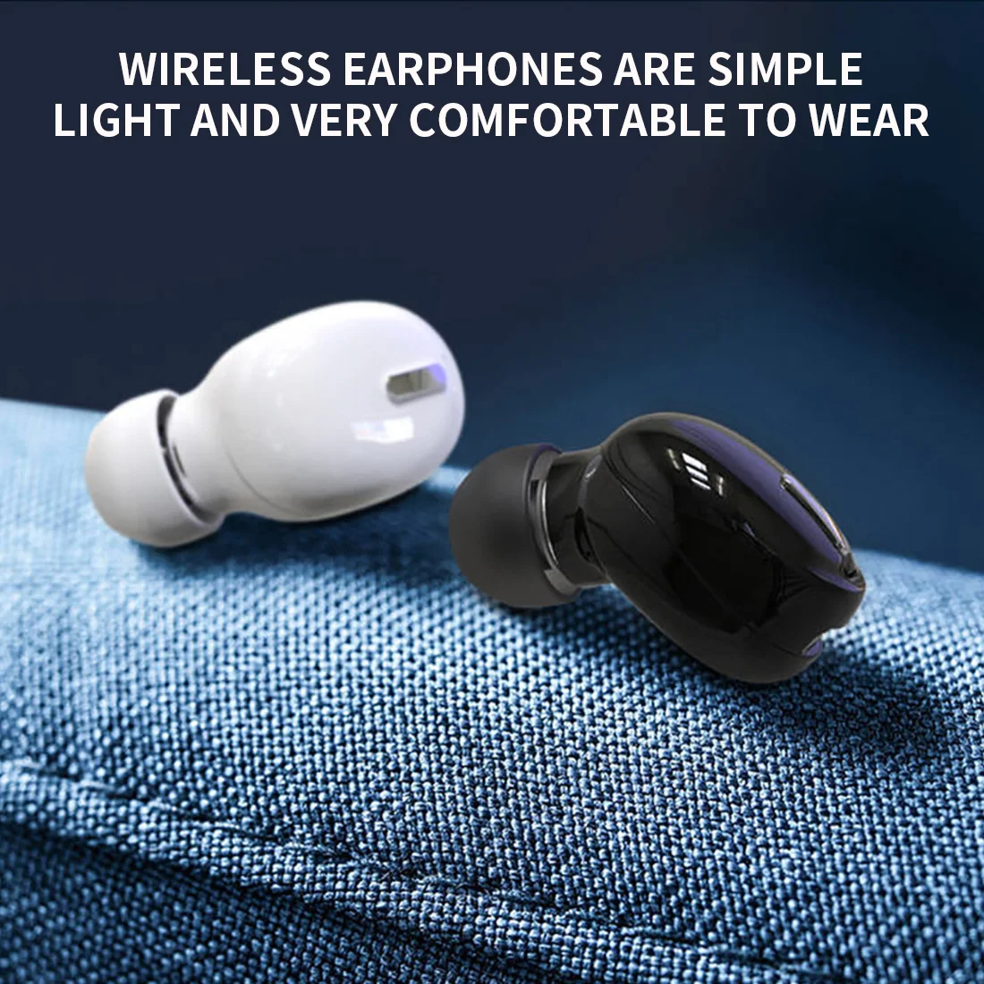 Мини In-Ear 5 0 auricolari Беспроводная запонка Bluetooth Comodo Da Indossare Del Rumore In-ear Suono 6D на Musica Sportiva
