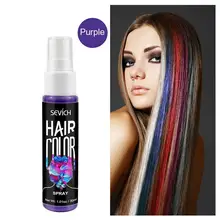 Одноразовый спрей-краска для волос, модный одноразовый спрей-краска для волос, изготовленный из натуральных ингредиентов, не раздражает кожу головы