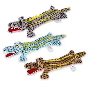 

Kawaii Cute Crocodile Shape Wear Resistant Chew Toys for Small Dog Puppy Durable Amusement Squeak Toys Pet Supplies GIfts