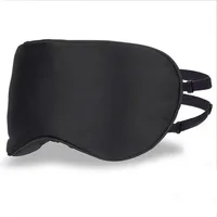 Upscale 100% Real Silk Portable Travel Sleep Eye Mask Rest Aid  Soft Cover Eye Patch Eyeshade Sleeping Mask Case MR096 1