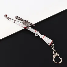 Джедай выживания курица игры связанные товары брелок Акула 98K снайперская стрелковое оружие Модель подвески с ключиками