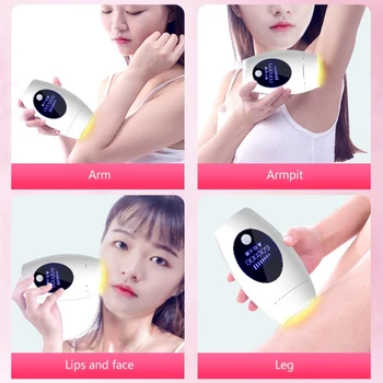 

2Minutes Laser Hair Removal Instrument Painless Quickly Remove Hair Portable Electric Hair Removal Machine Permanent