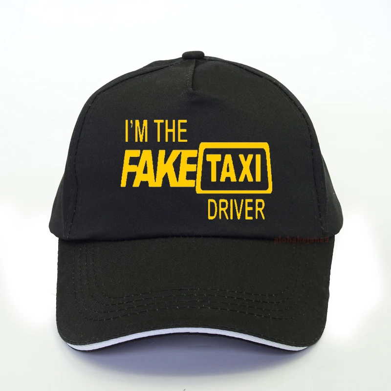 Бейсболка I The false Taxi Driver Мужская Стильная кепка в стиле хип-хоп с забавным