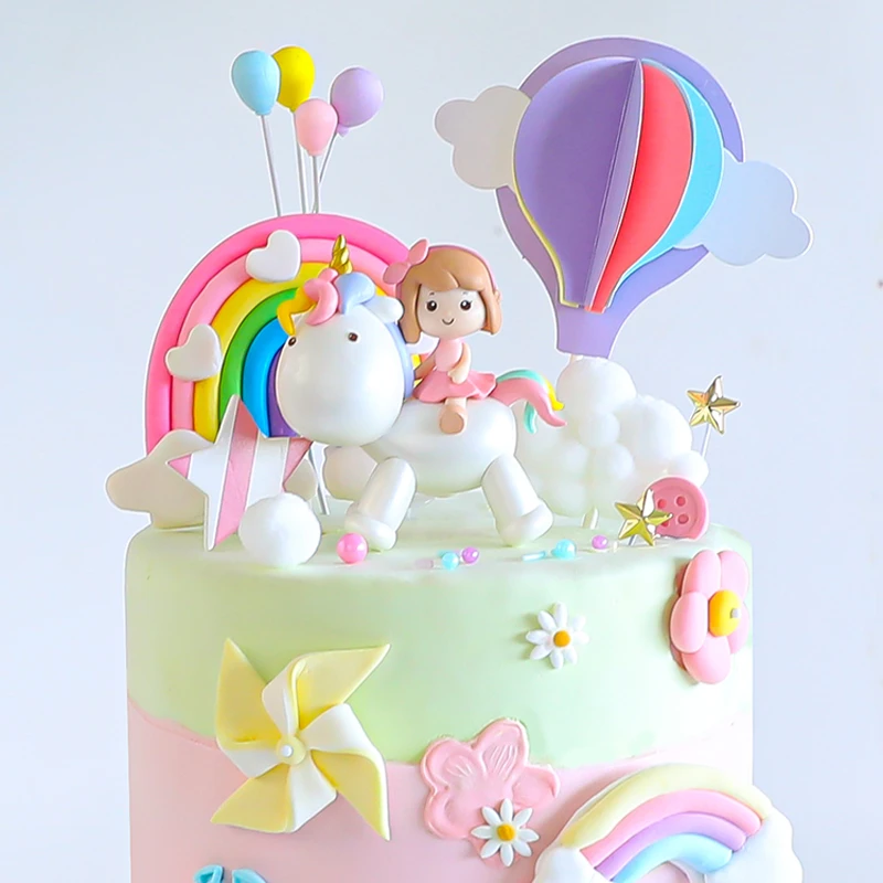 夢の女の子のユニコーンの誕生日ケーキのデコレーション人形の装飾ピンクのレインボー5先の星のプラグ ハッピーバースデーケーキの装飾 ケーキデコレーション用品 Aliexpress 夢の女の子のユニコーンの誕生日ケーキのデコレーション人形の装飾ピンクのレインボー5先の星のプラグ ハッピーバースデーケーキの装飾 ケーキデコレーション用品 Aliexpress
