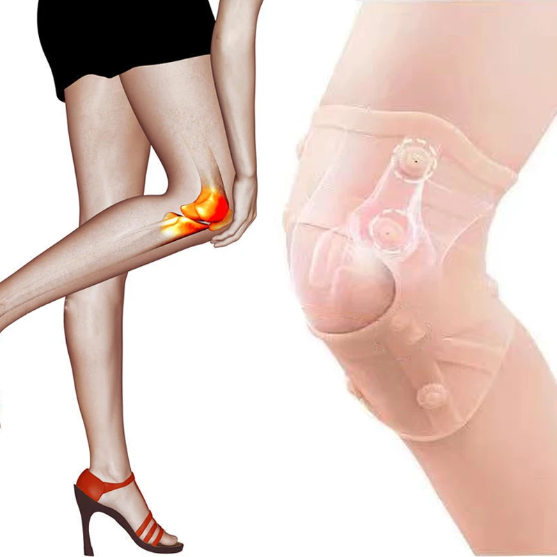 Наколенник для магнитной терапии 1 шт. поддержка массажа защита от артрита