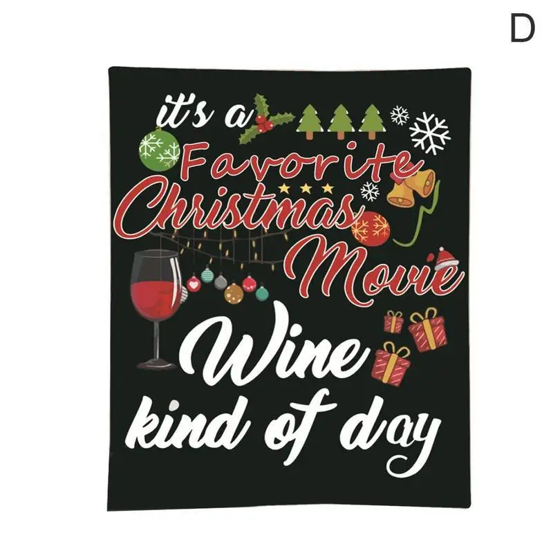 Рождественские фланелевые одеяла Burrito, теплые флисовые покрывала с рисунком самолета для путешествий, мягкие одеяла, рождественские украшения на диван - Цвет: D