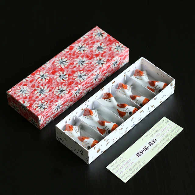 Import water burn writer scatole regalo di pesce rosso dipinte a mano  bacchette bacchette cornice cuscino zhu articoli per l'arredamento -  AliExpress