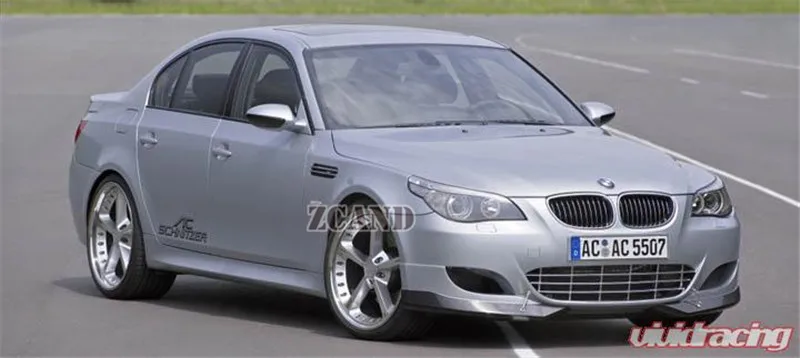 Натуральный углеродный передний спойлер для губ BMW E60 M5 5 series 05 08 1 пара|Обвесы| |