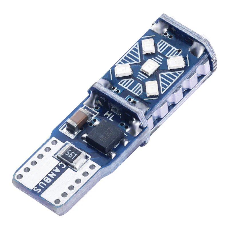 2 шт. супер яркий T10 W5W светодиодный 15SMD светодиодный CANBUS светодиодный салона Чтение купольный светильник 6500K 194 лампы, сигнализирующий фонарь для автомобиля 12V