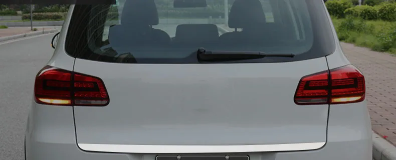 Lsrtw2017 для Volkswagen Vw Tiguan Авто багажника полосы интерьерные аксессуары 2008 2009 2010 2011 2012 2013