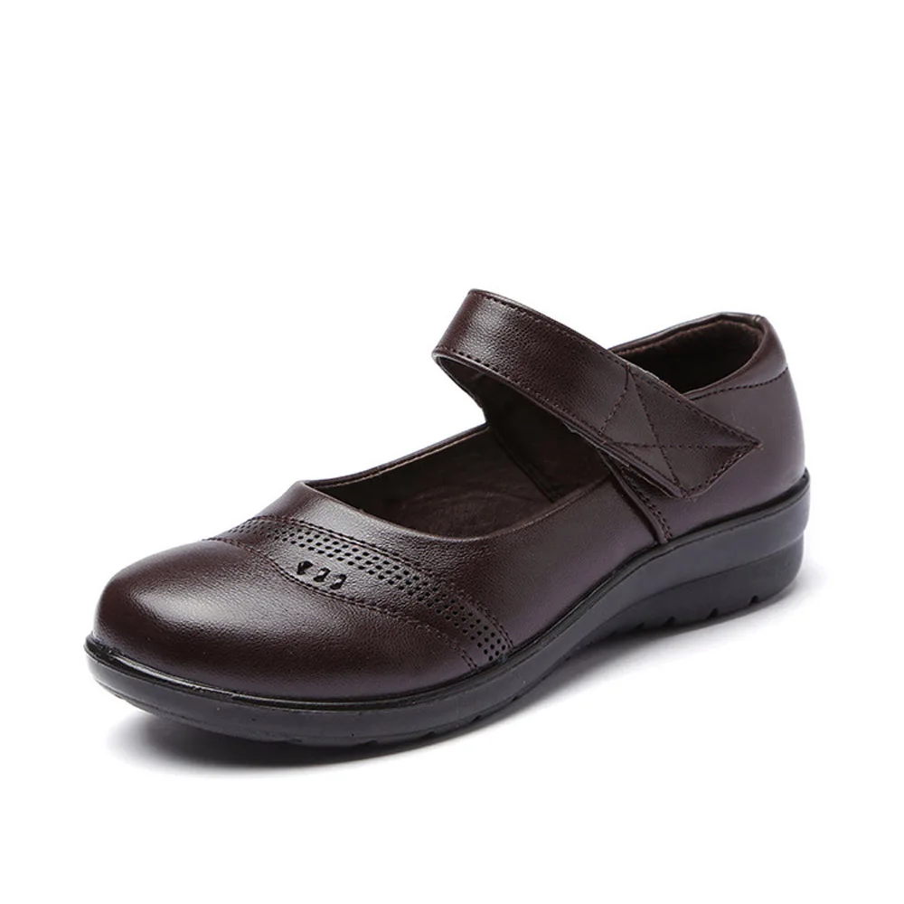 

New Comfortable Women Shoes Woman Soft Bottom Breathable Solid Casual Shoes Female Mom Mid Range Ladies Shoes Plus Size
