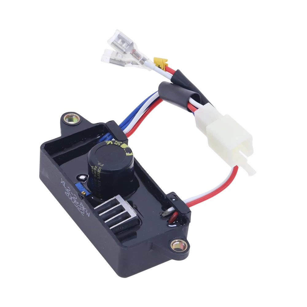 Voltage Regulator Rectifier 1PCS Voltage Regulator Rectifier Single Phase AVR for 2KW-3KW Gasoline Generator Voltage Regulator Rectifier 1PCS Voltage Regulator Rectifier Single Phase AVR for 2KW-3KW Gasoline Generator