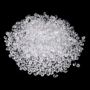 

New 1000pcs Acrylic Crystal Gem Stone ICE Rocks Table Scatter Vase Decoration New, 1000Pcs 14Mm