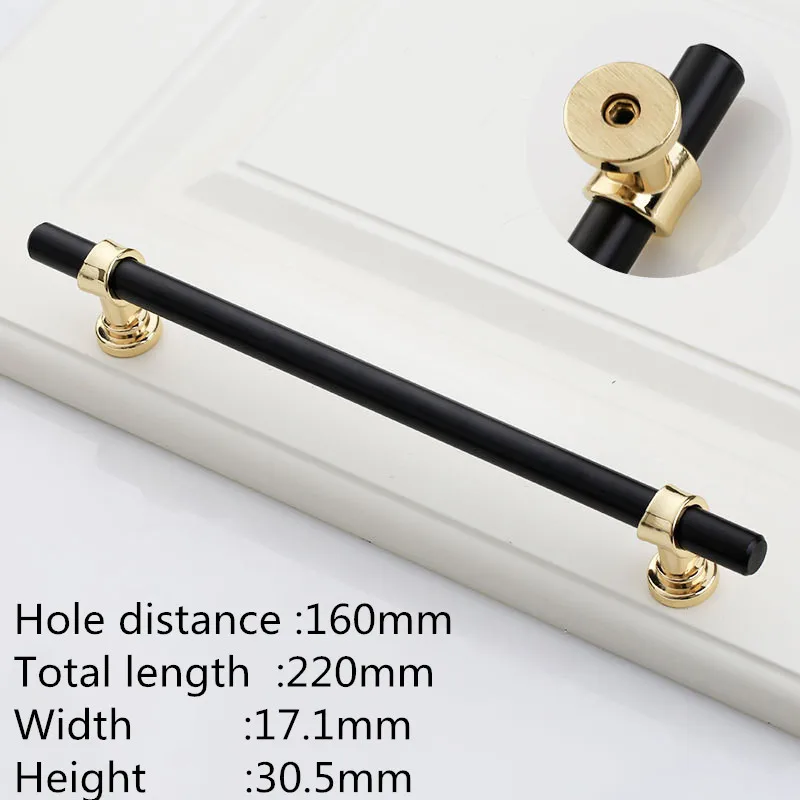 1-160mm KK& FING, современный минимализм, Длинные полосы, дверные ручки для шкафа, ручки для ящиков, американский черный шкаф, Длинные ручки, мебельная фурнитура - Цвет: 1-160mm