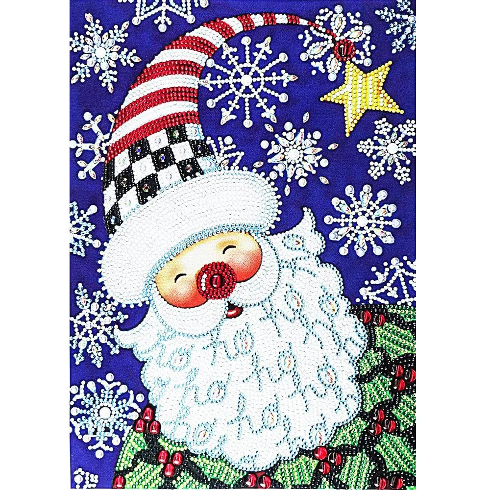 

Christmas Santa Claus 14CT Cross Stitch Patterns DIY Embroidery Handicraft Knitting Needlework Hobby Festivals Needle Halloween