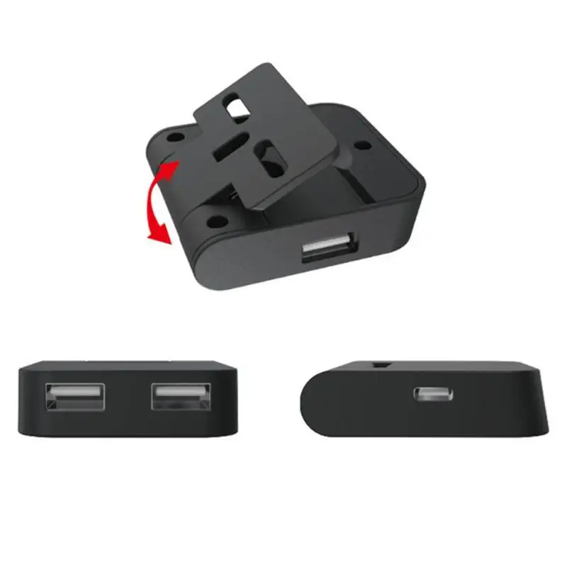 2 в 1 Складная зарядная подставка для kingd Switch Lite портативная игровая консоль зарядная док-станция с концентратором для Switch Lite зарядная подставка