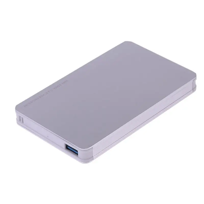 Белый Vktech 2," дюймовый SATA USB3.0 жесткий диск внешний корпус HDD диск чехол для жесткий диск для ноутбука коробка чехол Прямая Высокое качество - Цвет: Белый