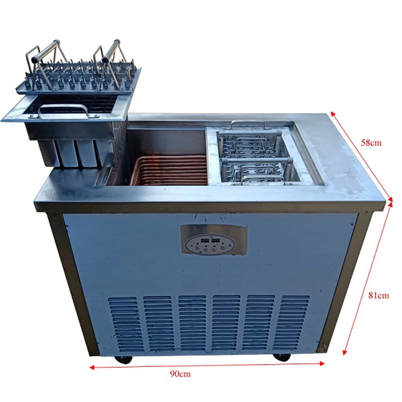 

Single / double molds fast freezen fruit popsicle machine / milk ice lolly machine / popsicle maker