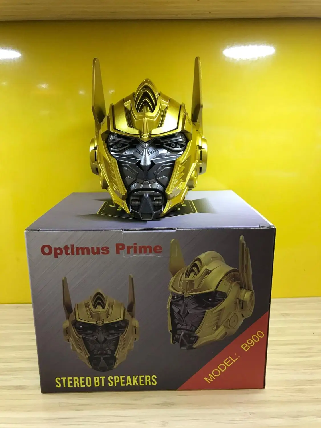 Новинка Optimus Prime стерео BT динамик мультяшный подарок портативный с TF FM для
