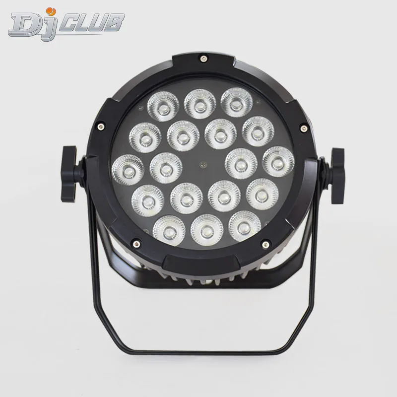 US $99.81 Stage Wash 18Pcs 18W Rgbaw Uv 6 In 1 Led Par 64 Waterproof Ip65 Led Par Light For Dj