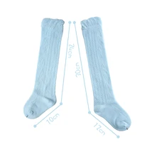 New Baby Spring Summer Baby Stockings Boneless Children's Thigh Sock Infant Toddler Combed Cotton Breathable Mesh Tube Socks Net 2