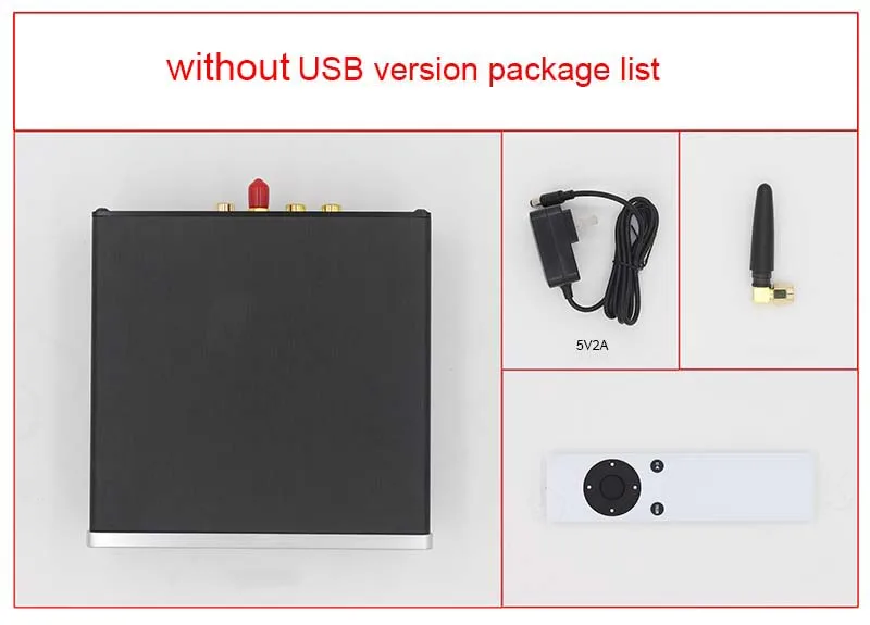 Lusya ES9038 декодер CSR8675 Bluetooth 5,0 LDAC двойной параллельный ES9038 коаксиальный волокно DOP для hifi усилитель аудио LDAC T0237 - Цвет: without usb